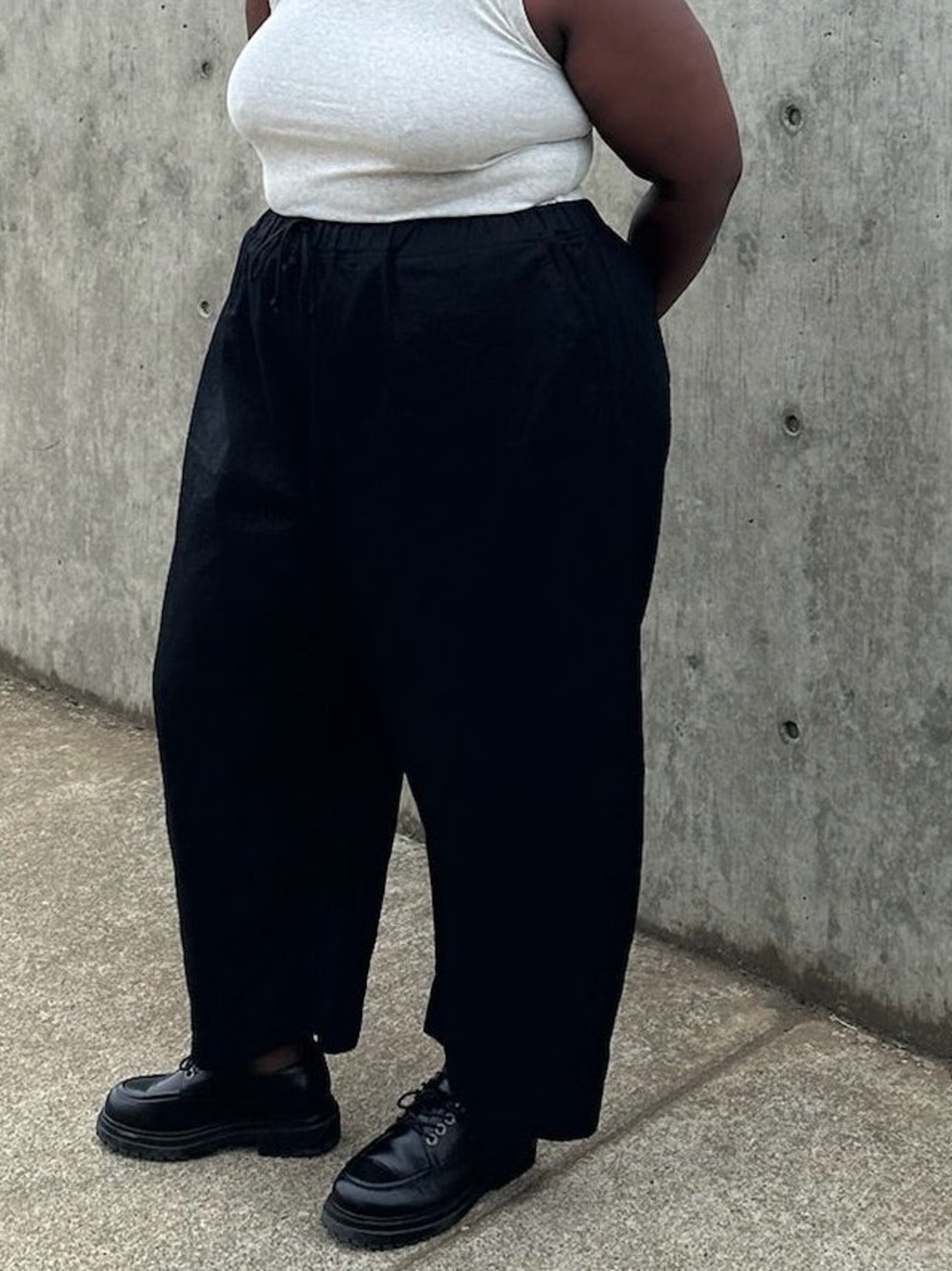 Shelter Jules Pant - Black Canvas size 2X/3X
